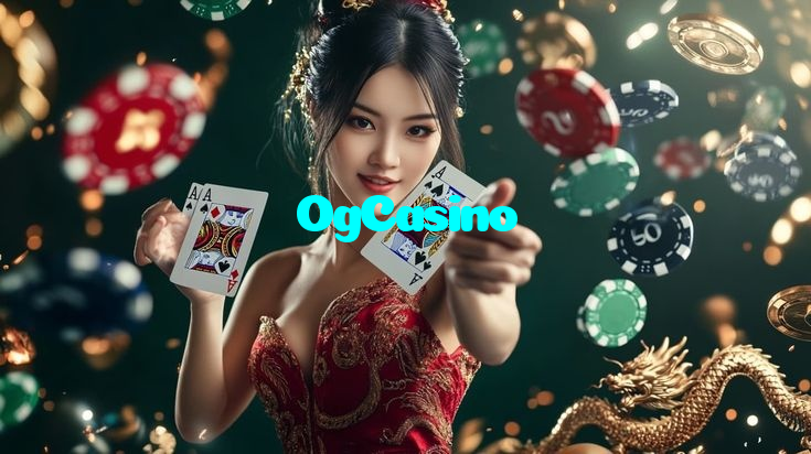 OgCasino casino presented on mobile device in Pakistan with slots and live games